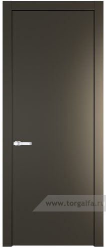 Глухая дверь ProfilDoors 1PW (Перламутр бронза)