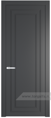 Глухая дверь ProfilDoors 26PW (Графит (Pantone 425С))