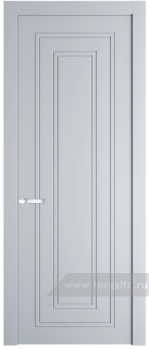 Глухая дверь ProfilDoors 28PW (Лайт Грей (RAL 870-01))