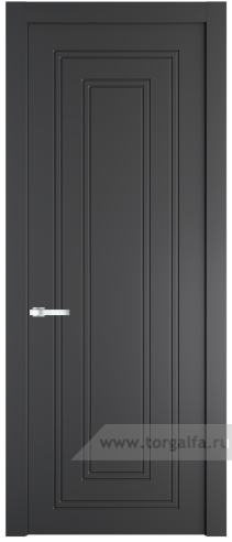 Глухая дверь ProfilDoors 28PW (Графит (Pantone 425С))
