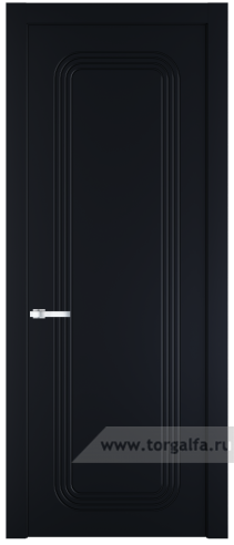 Глухая дверь ProfilDoors 34PW (Нэви Блу (RAL 7016))