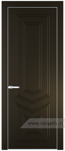 Глухая дверь ProfilDoors 29PA с профилем Серебро (Перламутр бронза)