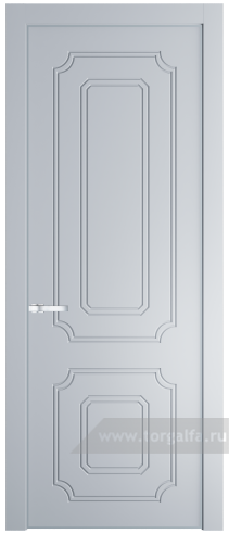 Глухая дверь ProfilDoors 31PA с профилем Серебро (Лайт Грей (RAL 870-01))