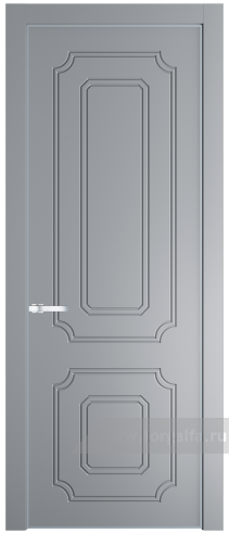 Глухая дверь ProfilDoors 31PA с профилем Серебро (Смоки (RAL 870-02))