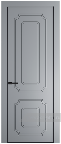 Глухая дверь ProfilDoors 31PA с профилем Черный матовый RAL9005 (Смоки (RAL 870-02))