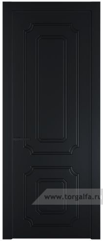 Глухая дверь ProfilDoors 31PA с профилем Черный матовый RAL9005 (Блэк)