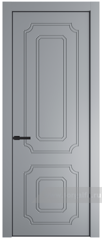 Глухая дверь ProfilDoors 31PE с кромкой Черный матовый RAL9005 (Смоки (RAL 870-02))