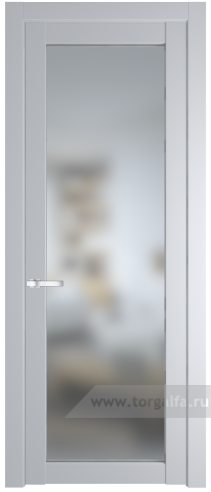 Дверь со стеклом ProfilDoors 1.1.2PD Матовое (Лайт Грей (RAL 870-01))