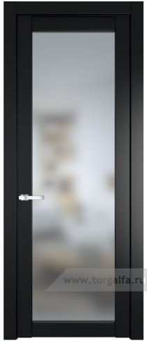 Дверь со стеклом ProfilDoors 1.1.2PD Матовое (Блэк)