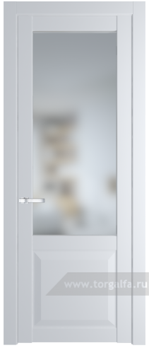Дверь со стеклом ProfilDoors 1.2.2PD Матовое (Вайт (RAL 110 96 02))
