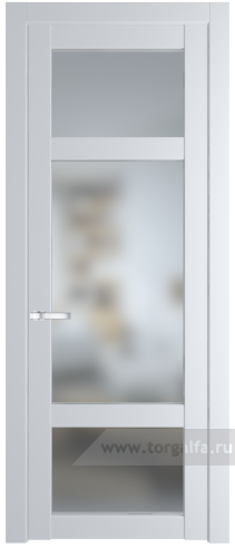 Дверь со стеклом ProfilDoors 1.3.2PD Матовое (Вайт (RAL 110 96 02))