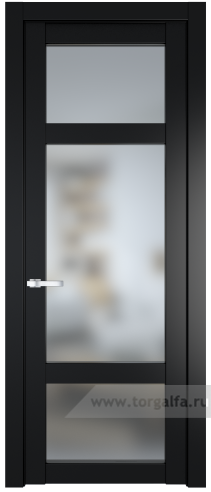 Дверь со стеклом ProfilDoors 1.3.2PD Матовое (Блэк)