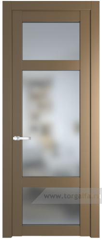 Дверь со стеклом ProfilDoors 1.3.2PD Матовое (Перламутр золото)