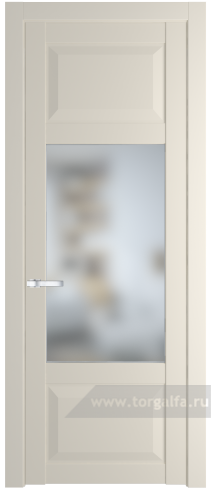 Дверь со стеклом ProfilDoors 1.3.3PD Матовое (Кремовая Магнолия (RAL 120-04))