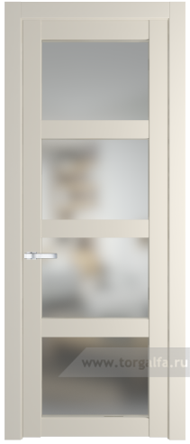 Дверь со стеклом ProfilDoors 1.4.2PD Матовое (Кремовая Магнолия (RAL 120-04))
