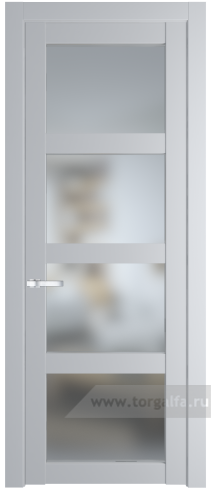 Дверь со стеклом ProfilDoors 1.4.2PD Матовое (Лайт Грей (RAL 870-01))