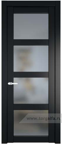 Дверь со стеклом ProfilDoors 1.4.2PD Матовое (Блэк)