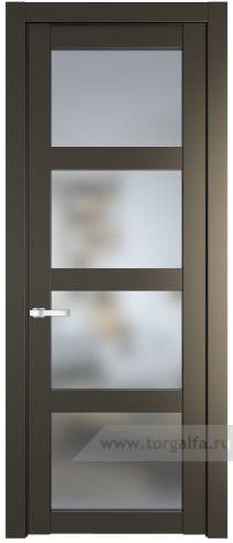 Дверь со стеклом ProfilDoors 1.4.2PD Матовое (Перламутр бронза)