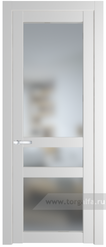 Дверь со стеклом ProfilDoors 1.5.2PD Матовое (Крем Вайт (RAL 120-02))