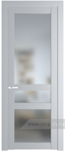 Дверь со стеклом ProfilDoors 1.5.2PD Матовое (Лайт Грей (RAL 870-01))