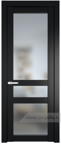 Дверь со стеклом ProfilDoors 1.5.2PD Матовое (Блэк)