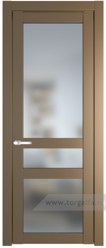 Дверь со стеклом ProfilDoors 1.5.2PD Матовое (Перламутр золото)