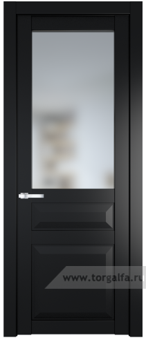 Дверь со стеклом ProfilDoors 1.5.3PD Матовое (Блэк)
