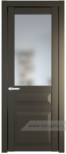 Дверь со стеклом ProfilDoors 1.5.3PD Матовое (Перламутр бронза)
