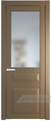 Дверь со стеклом ProfilDoors 1.5.3PD Матовое (Перламутр золото)