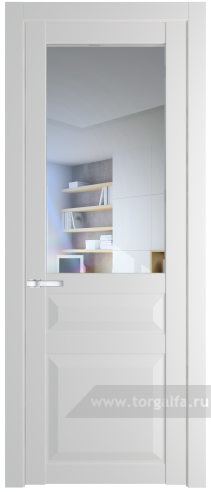 Дверь со стеклом ProfilDoors 1.5.3PD Прозрачное (Крем Вайт (RAL 120-02))