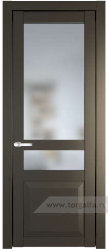 Дверь со стеклом ProfilDoors 1.5.4PD Матовое (Перламутр бронза)