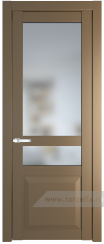 Дверь со стеклом ProfilDoors 1.5.4PD Матовое (Перламутр золото)