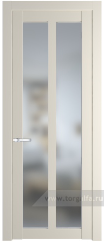 Дверь со стеклом ProfilDoors 1.7.2PD Матовое (Кремовая Магнолия (RAL 120-04))
