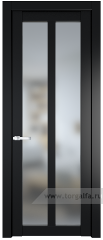 Дверь со стеклом ProfilDoors 1.7.2PD Матовое (Блэк)