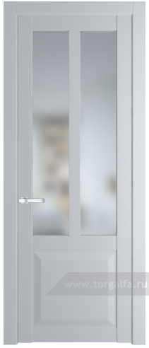 Дверь со стеклом ProfilDoors 1.8.2PD Матовое (Лайт Грей (RAL 870-01))