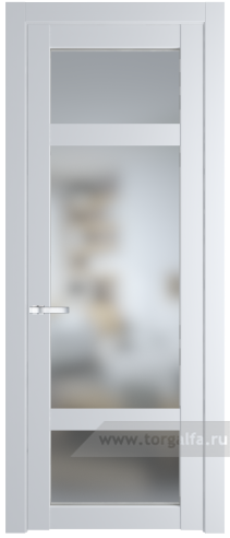 Дверь со стеклом ProfilDoors 2.3.2PD Матовое (Вайт (RAL 110 96 02))