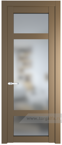 Дверь со стеклом ProfilDoors 2.3.2PD Матовое (Перламутр золото)