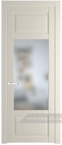 Дверь со стеклом ProfilDoors 2.3.3PD Матовое (Кремовая Магнолия (RAL 120-04))