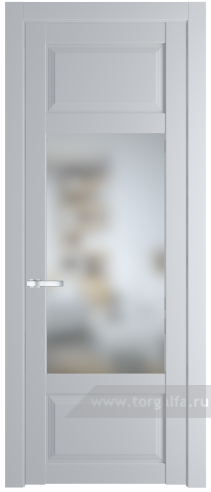 Дверь со стеклом ProfilDoors 2.3.3PD Матовое (Лайт Грей (RAL 870-01))