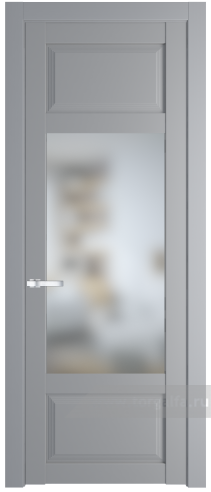 Дверь со стеклом ProfilDoors 2.3.3PD Матовое (Смоки (RAL 870-02))