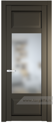 Дверь со стеклом ProfilDoors 2.3.3PD Матовое (Перламутр бронза)
