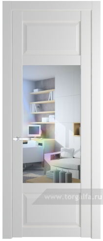 Дверь со стеклом ProfilDoors 2.3.3PD Прозрачное (Крем Вайт (RAL 120-02))