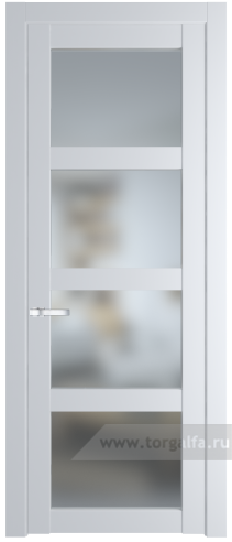 Дверь со стеклом ProfilDoors 2.4.2PD Матовое (Вайт (RAL 110 96 02))
