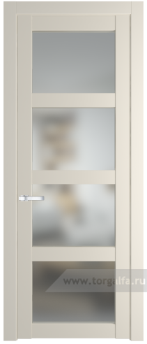 Дверь со стеклом ProfilDoors 2.4.2PD Матовое (Кремовая Магнолия (RAL 120-04))
