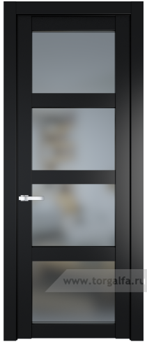 Дверь со стеклом ProfilDoors 2.4.2PD Матовое (Блэк)