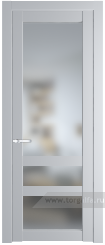 Дверь со стеклом ProfilDoors 2.5.2PD Матовое (Лайт Грей (RAL 870-01))