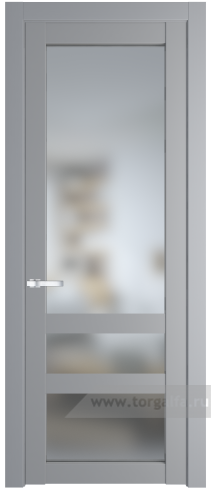 Дверь со стеклом ProfilDoors 2.5.2PD Матовое (Смоки (RAL 870-02))
