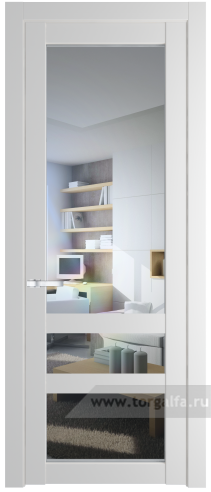 Дверь со стеклом ProfilDoors 2.5.2PD Прозрачное (Крем Вайт (RAL 120-02))