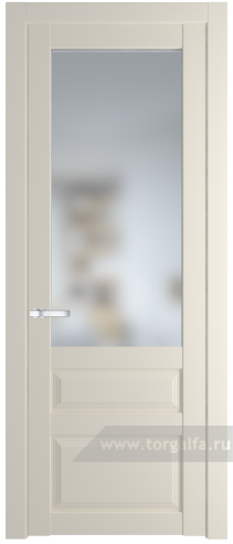 Дверь со стеклом ProfilDoors 2.5.3PD Матовое (Кремовая Магнолия (RAL 120-04))
