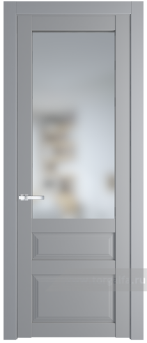 Дверь со стеклом ProfilDoors 2.5.3PD Матовое (Смоки (RAL 870-02))